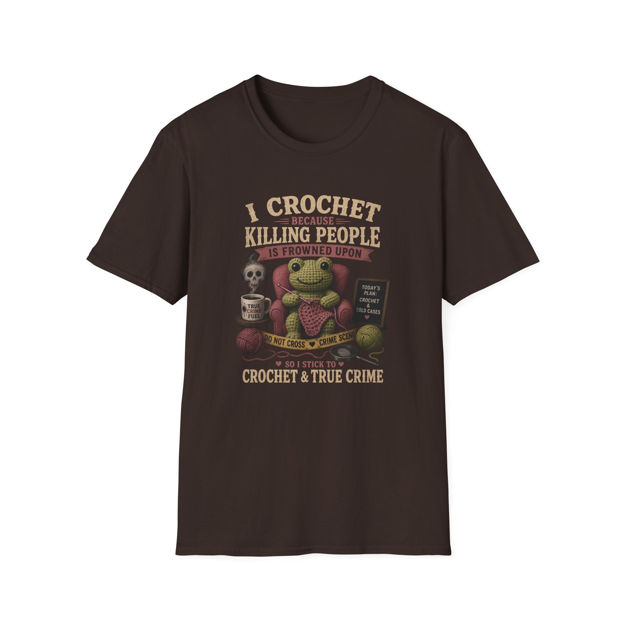 Crochet and True Crime T-Shirt